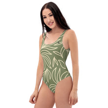 Tropical Palms One-Piece Swimsuit