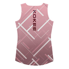 V-Lines Jersey Tank Top Rose