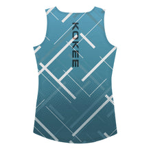 V-lines Jersey Tank Top Sky