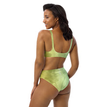 K-Tie Dye Recycled high-waisted bikini Teal