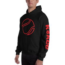 The K Tennis Unisex Hoodie Black