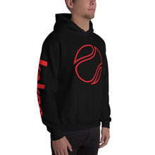 The K Tennis Unisex Hoodie Black