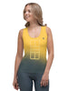 Dual Tone Wave PB Tank Top (Mustard)