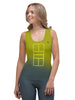 Dual Tone Wave PB Tank Top (Olive)