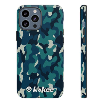 Kokee Camu Mate Slim Phone Case Blue