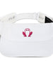 Icon Visor Flamingo White